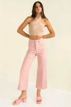 Sundae Muse New Arrivals Harrison Jeans / Baby Pink
