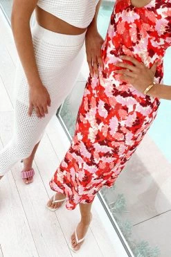 Sundae Muse Brittany Dress / Red New Arrivals