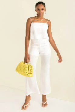 Sundae Muse Samia Pants / White New Arrivals