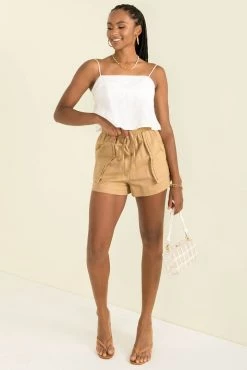 Sundae Muse New Arrivals Samia Top / White