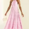 Sundae Muse Bowen Dress / Pink Check