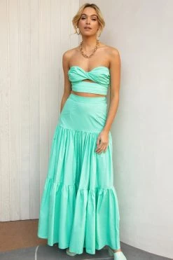 Sundae Muse New Arrivals Ayla Skirt / Spearmint