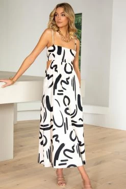 Sundae Muse York Midi Dress / Sand