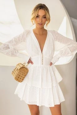 Sundae Muse Addilyn Dress / White