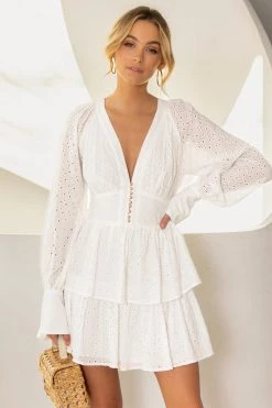 Sundae Muse Addilyn Dress / White