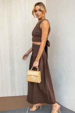 Sundae Muse Sets & Co-ords Elsa Set / Chocolate