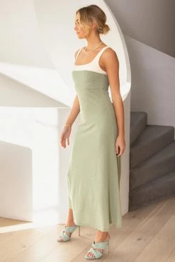 Sundae Muse New Arrivals Josey Dress / Olive 10 Sundae Muse New Arrivals Josey Dress / Olive