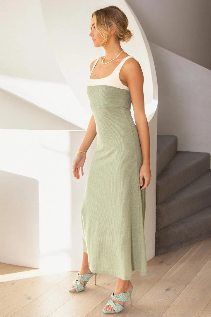 Sundae Muse New Arrivals Josey Dress / Olive 6 Sundae Muse New Arrivals Josey Dress / Olive