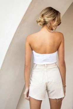 Sundae Muse Demi Top / White 9 Sundae Muse Demi Top / White