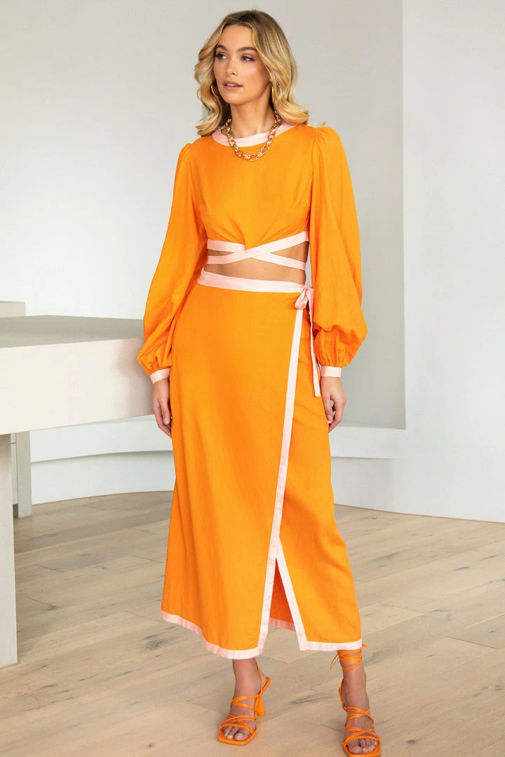 Sundae Muse Rhiannon Set / Orange 4 Sundae Muse Rhiannon Set / Orange