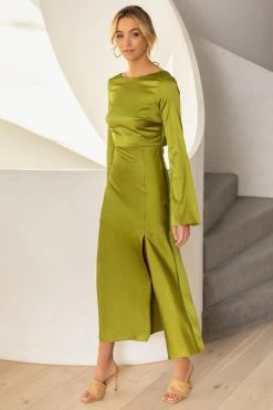 Sundae Muse Monika Dress / Olive