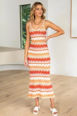 Sundae Muse Pedro Dress / Red New Arrivals