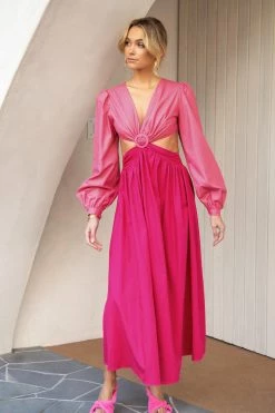 Sundae Muse Valencia Dress / Pink