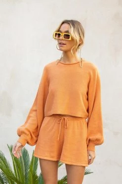 Sundae Muse New Arrivals Zoe Shorts / Sunset