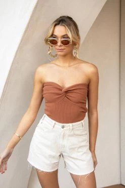 Sundae Muse New Arrivals Demi Top / Copper